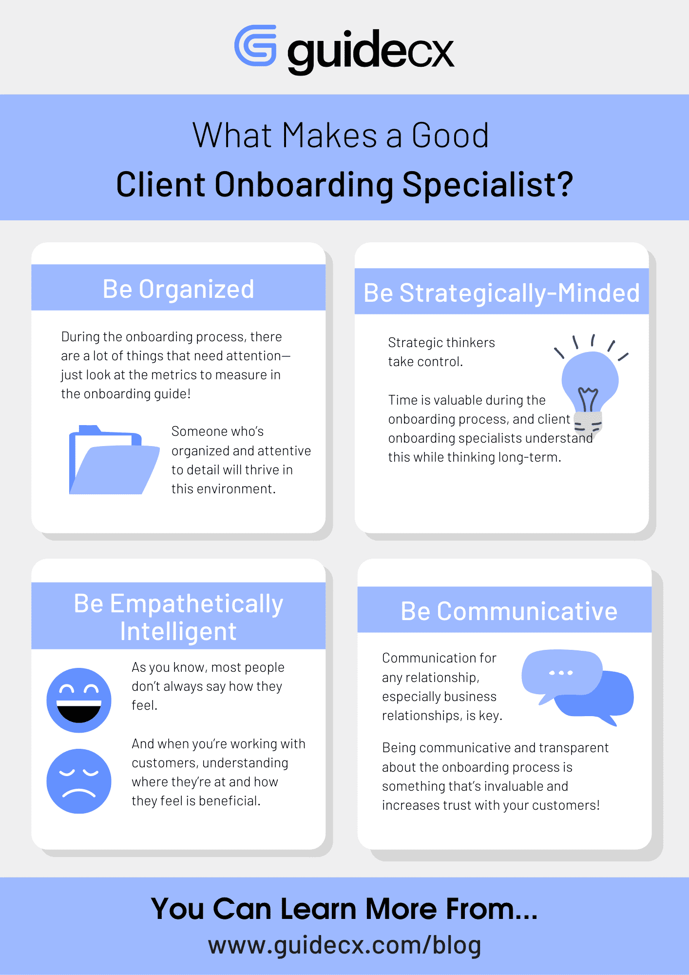 What Makes a Good Client Onboarding Specialist? What Makes a Good Client Onboarding Specialist? - infographic