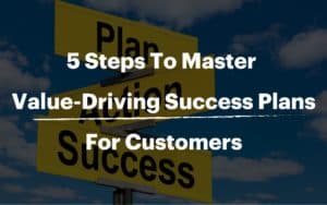 5 Best Steps To Master Value-Driving Success Plans For Customers