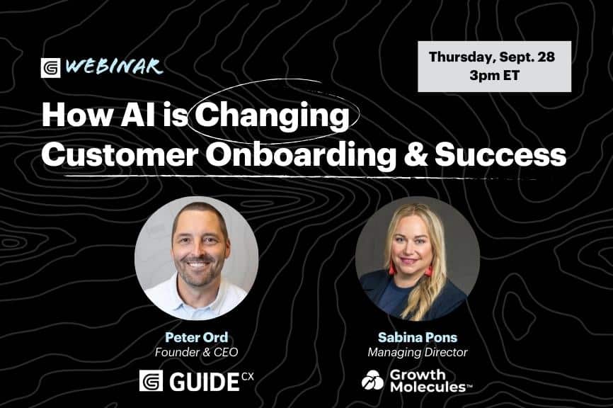 WEBINAR: How AI is Changing Customer Onboarding & Success