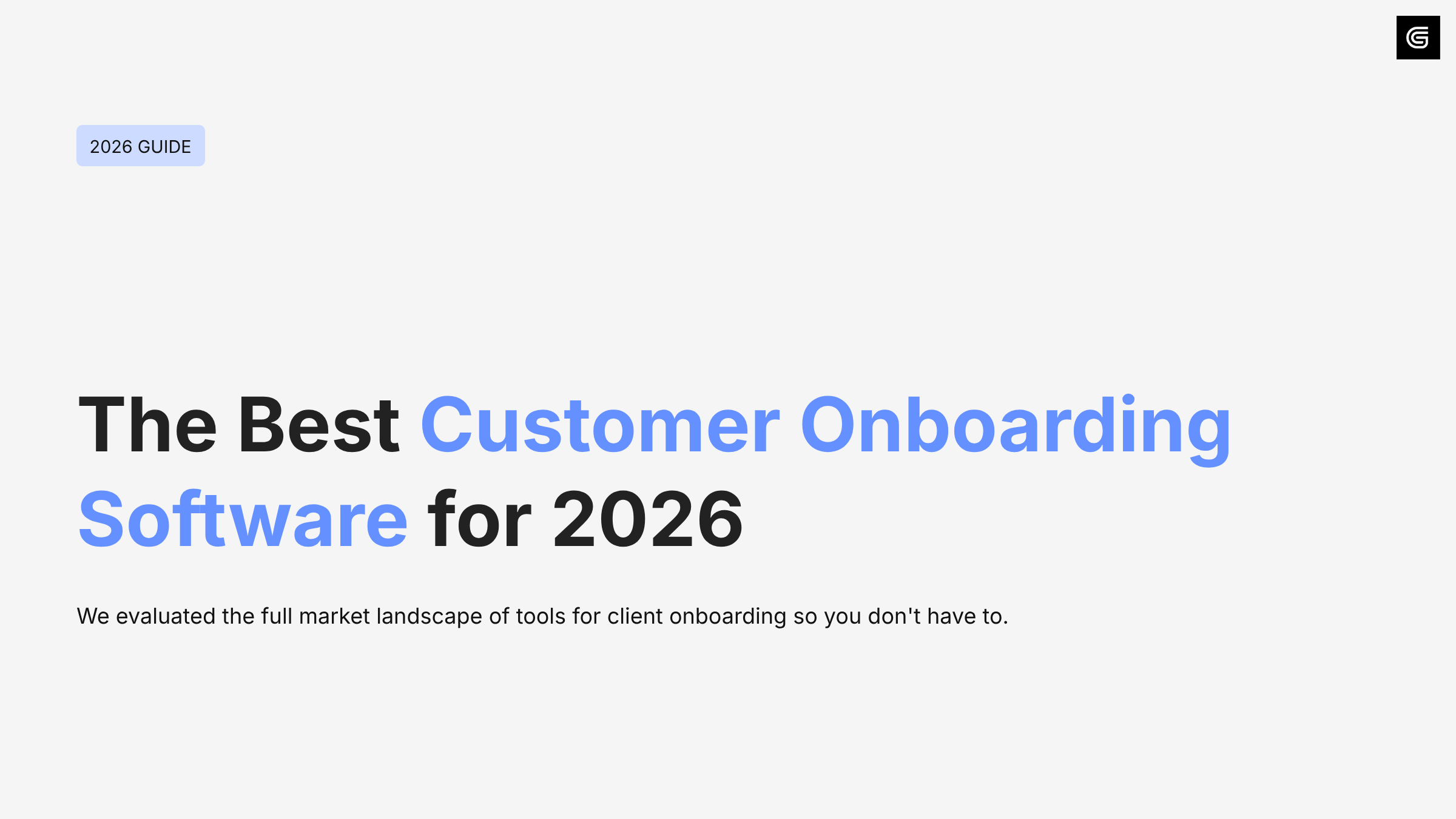 Title card for best customer onboarding platforms for 2026. 