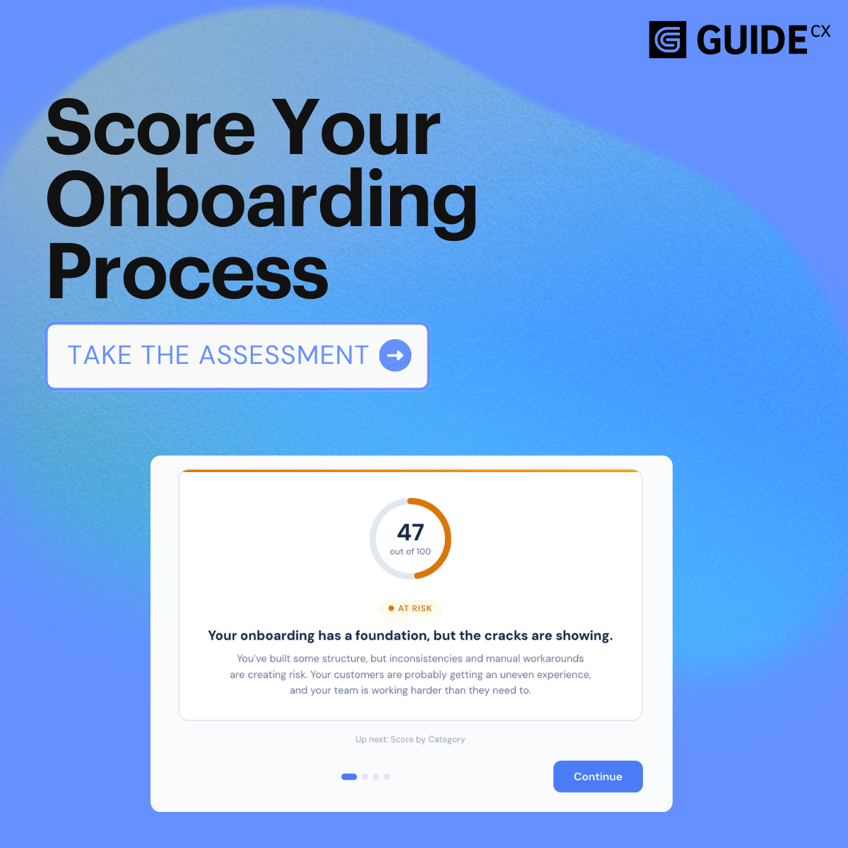Onboarding Health Check Nav Bar